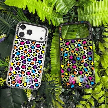Vỏ sạc không dây Lisa Frank Rainbow Leopard cho iPhone 11‑17 Pro Max, chống sốc 3 Vỏ sạc không dây Lisa Frank Rainbow Leopard cho iPhone 11‑17 Pro Max, chống sốc 3