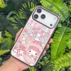 Vỏ sạc không dây My Melody hồng - Acrylic trong suốt, chống sốc, tương thích iPhone 11-13, 15-17 Pro Max & 15 Plus 4