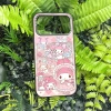 Vỏ sạc không dây My Melody hồng - Acrylic trong suốt, chống sốc, tương thích iPhone 11-13, 15-17 Pro Max & 15 Plus 5
