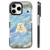 Vỏ sạc từ tính không dây Wavesurfing Dog Oil Painting silicone mềm trong suốt chống sốc tương thích iPhone 12 13 14 15 16 17 Pro Max 17AIR 3