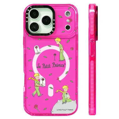 Vỏ sạc từ tính The Little Prince - Ốp lưng iPhone 12-17 Pro Max trong suốt, chống sốc