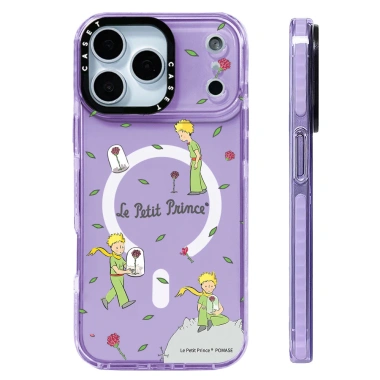 Vỏ sạc từ tính The Little Prince - Ốp lưng iPhone 12-17 Pro Max trong suốt, chống sốc