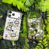 Vỏ sạc từ tính ZO & FRIENDS Acrylic trong suốt, tương thích iPhone 11‑17 Pro Max, 15 Plus, chống sốc, sticker dễ thương