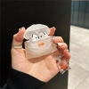 Vỏ tai nghe FLAZEA cá vàng – Chống rơi, bụi, trầy xước, kèm dây chuyền, tương thích AirPods 1‑4 & Pro2 3