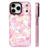 Vỏ thú cưng hình trái tim có màn hình, sạc không dây từ tính, silicon mềm, tương thích iPhone 12-17 Pro Max, chống sốc