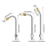 Vòi phun áp suất cao DARON 1/4 đa góc 360°, đầu nối thép không gỉ, xoay sạch khung gầm ô tô 2