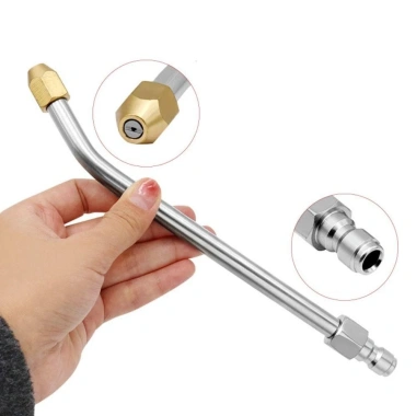Vòi phun áp suất cao DARON 1/4 đa góc 360°, đầu nối thép không gỉ, xoay sạch khung gầm ô tô 4