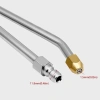 Vòi phun áp suất cao DARON 1/4 đa góc 360°, đầu nối thép không gỉ, xoay sạch khung gầm ô tô 5