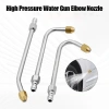Vòi phun áp suất cao DARON 1/4 đa góc 360°, đầu nối thép không gỉ, xoay sạch khung gầm ô tô 8