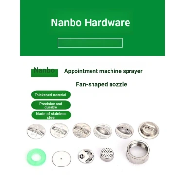 Vòi phun hình quạt thép không gỉ cho máy phun nông nghiệp, vòng cao su tròn, ly tâm EGPL, giảm giá 20% chỉ 79.200₫ 7