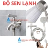 Vòi sen tắm inox SUS304 thân đúc không gỉ, tay sen tăng áp 304, bộ sen - tay sen