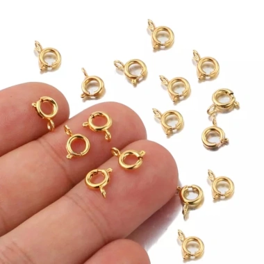Vòng cổ khóa lò xo & vòng tay nhiều màu - Phụ kiện tự làm giá chỉ 4.345₫