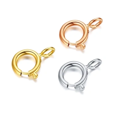 Vòng cổ khóa lò xo & vòng tay nhiều màu - Phụ kiện tự làm giá chỉ 4.345₫