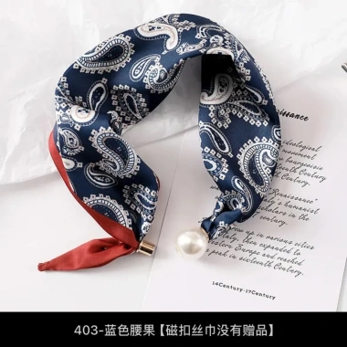 Vòng cổ khóa từ tính & khăn quàng cổ thời trang cho áo sơ mi mùa xuân hè - 73,445 VND 5