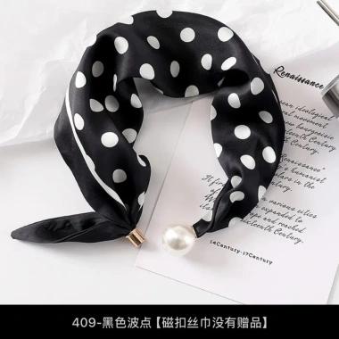 Vòng cổ khóa từ tính & khăn quàng cổ thời trang cho áo sơ mi mùa xuân hè - 73,445 VND 6