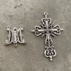 Vòng cổ Mân Côi Charms, bộ mặt dây chuyền Đức Trinh Nữ Maria & Thánh Giá - 5 món DIY 67.100₫