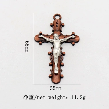 Vòng cổ móc khóa Virgin Mary, mặt dây chuyền Chúa Giêsu thép, bùa hộ mệnh ô tô