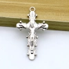 Vòng cổ móc khóa Virgin Mary, mặt dây chuyền Chúa Giêsu thép, bùa hộ mệnh ô tô 9