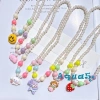 Vòng Cổ Ngọc Trai Nhân Tạo Aqua Hoạt Hình Ngọt Ngào - Quà Sinh Nhật Bé Gái, Trang Sức Sáng Tạo Giá 26.443 VND 4