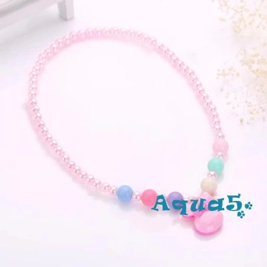 Vòng Cổ Ngọc Trai Nhân Tạo Aqua Hoạt Hình Ngọt Ngào - Quà Sinh Nhật Bé Gái, Trang Sức Sáng Tạo Giá 26.443 VND 7
