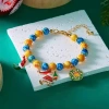 Vòng Đeo Tay Ông Già Noel Tuần Lộc Bông Tuyết Nai Sừng Hợp Kim Giáng Sinh 30k 9