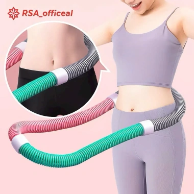 Vòng lắc eo 1.4kg cao cấp bọc nhựa mềm - Thể dục lò xo giảm giá 99.800₫