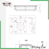 Vòng Móc Dây Buộc Xuống Neo Lashing - Dễ Gắn Xe RV, ATV, SUV, Giá 267.300₫ 2