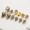 Vòng Tay 18k Sáu Xương Mantra Bạc Cổ King Kong - Tháp Đầu, Hạt Động Vật, Wenwan DIY, Giá 17.545₫