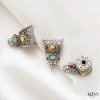 Vòng Tay 18k Sáu Xương Mantra Bạc Cổ King Kong - Tháp Đầu, Hạt Động Vật, Wenwan DIY, Giá 17.545₫ 4