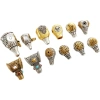Vòng Tay 18k Sáu Xương Mantra Bạc Cổ King Kong - Tháp Đầu, Hạt Động Vật, Wenwan DIY, Giá 17.545₫ 5
