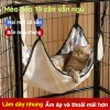 Võng treo chuồng mèo 2 lớp vải lông + canvas, đa màu, giảm còn 68,000 VND 6
