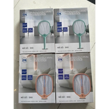 Vợt bắt muỗi cầm tay tự động CYX-D68 mốc treo, tay cầm xoay 180°, giá 154.000 VND 2