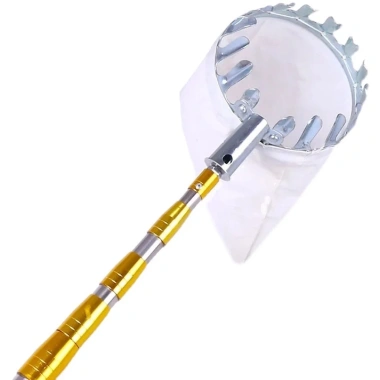 Vợt hái trái cây đa năng tăng đơ sào rút inox, móc cành, phơi quần áo, cán cá, cọc mác - chỉ 65.000 8