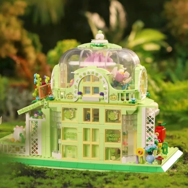 Vườn bách thảo Sunshine - Mô hình kiến trúc, quà tặng cho bé trai, bé gái lứa tuổi, giá ưu đãi
