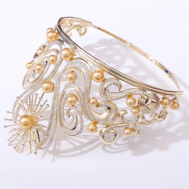 Vương miện kim cương giả lấp lánh cho cô dâu và phù dâu - Trang sức cưới sang trọng, giá ưu đãi 615.816₫