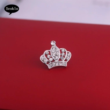 Vương miện kim cương giả thời trang cho áo sơ mi nữ và áo khoác cổ - Giá 49.500 VND