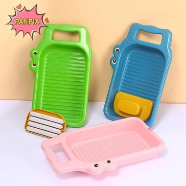 Washboard Hộ Gia Đình Làn Cá Sấu - Rửa Tay Quần Lót Đa Năng Chống Trơn Trượt 5