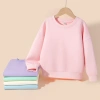 W.G.Q Áo Sweater bé trai, vải in hình hợp thời trang Mềm mại thoáng khí thấm mồ hôi Thích hợp cho trang phục thể thao ngoài trời 4