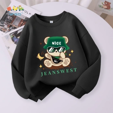W.G.Q Áo Sweater bé trai, vải in hình hợp thời trang Mềm mại thoáng khí thấm mồ hôi Thích hợp cho trang phục thể thao ngoài trời 10 W.G.Q Áo Sweater bé trai, vải in hình hợp thời trang Mềm mại thoáng khí thấm mồ hôi Thích hợp cho trang phục thể thao ngoài trời 10