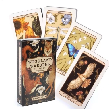 Woodland Wardens Oracle Cards - Trò chơi Tarot Full English, Bói toán, Party bạn bè, Board Game 73.440₫