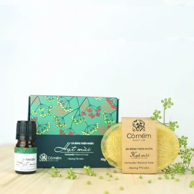 Xà bông Hạt Mùi Già Cỏ Mềm 90g - Dưỡng ẩm, Dịu Nhẹ, Giá giảm 190k