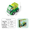 Xe bồn lắp ráp FEELO 7 mảnh - Giá ưu đãi 65.000đ, bền, lắp nhanh, phù hợp bé 4