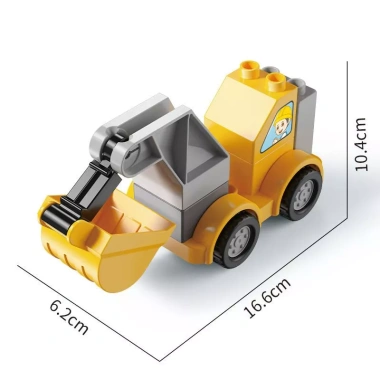Xe Đào Lắp Ráp Công Trình Feelo 10 Chi Tiết - Chỉ 65.000 VNĐ, Khám Phá Máy Móc