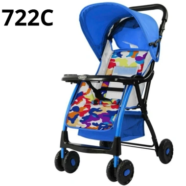 Xe Đẩy Gấp Gọn Siêu Nhẹ 3 Tư Thế Nằm Ngả Ngồi 722C Giá ưu đãi 668.500 VND