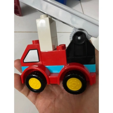 Xe Lắp Ráp Mini Bé - Cứu Hỏa, Cảnh Sát, Ben, Bồn, Xúc, Cẩu - Đồ Chơi Trí Tuệ 35.500 VND