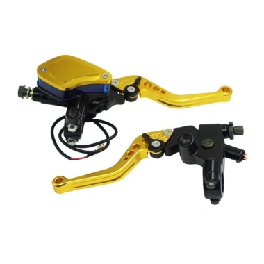 Xe máy địa hình Kawasaki Ninja Horizon - Phanh bơm, tay cầm, ly hợp, trống phanh sừng
