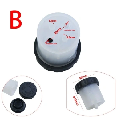 Xe máy sửa đổi phía sau - Đĩa phanh, xi lanh, chia nồi dầu, cốc điện, 59.021đ