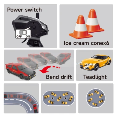 Xe RC Drift AE86 Dẫn Động 4 Bánh 1:24 Trẻ Em Điều Khiển Từ Xa - Tốc Độ Cao, Giá ưu đãi 411.619 4 Xe RC Drift AE86 Dẫn Động 4 Bánh 1:24 Trẻ Em Điều Khiển Từ Xa - Tốc Độ Cao, Giá ưu đãi 411.619 4