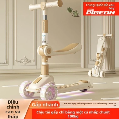 Xe Scooter Trẻ Em Feige 3 trong 1 - Dành cho bé 2‑8 tuổi, trai và gái, 660.800₫