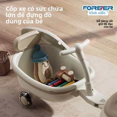 Xe xoay trẻ em chống lật vĩnh viễn, người lớn ngồi được, đôi cho bé - Giá ưu đãi 1,024,800 VND 3